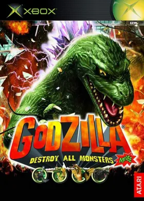 Godzilla Destroy All Monsters Melee (USA) box cover front